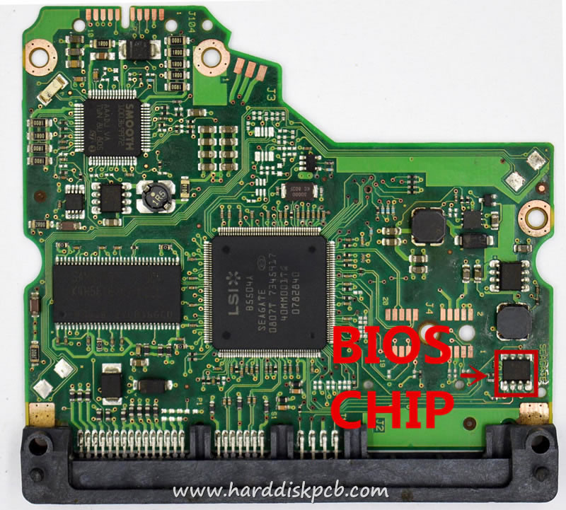 (image for) HDD PCB Seagate Logic Board 100498535 REV B 100502887