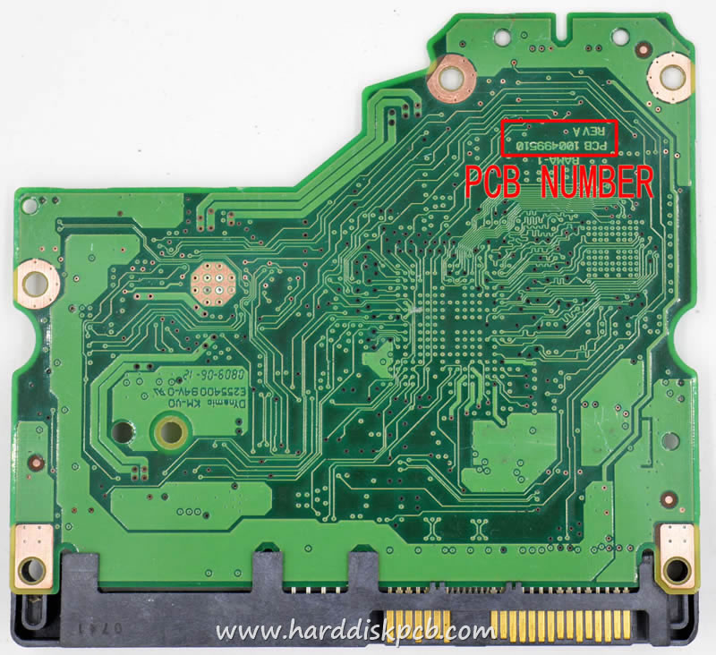 (image for) HDD PCB Seagate Logic Board 100499510 REV A