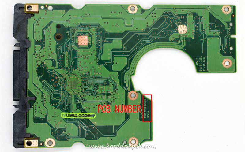 (image for) HDD PCB Seagate Logic Board 100502529 REV A