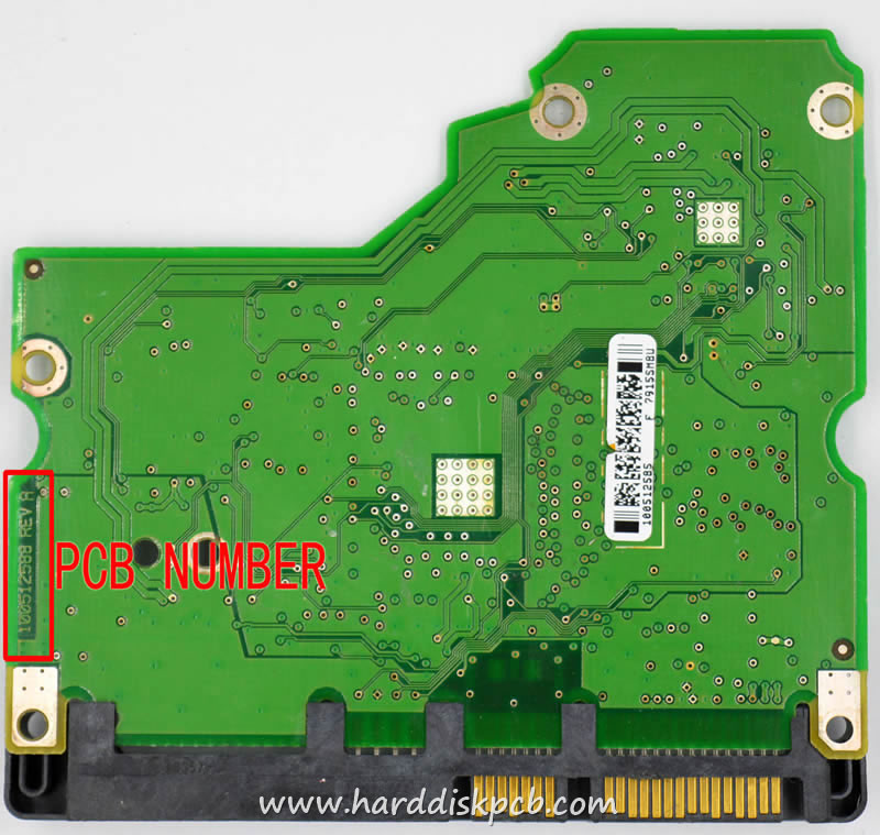 (image for) ST3100333AS Seagate PCB Controller Circuit Board 100512588 REV A