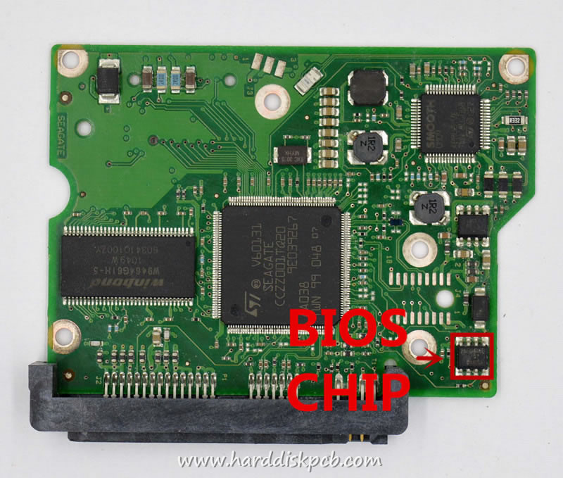 (image for) ST3000DM001 Seagate PCB Controller Circuit Board 100532367 REV B