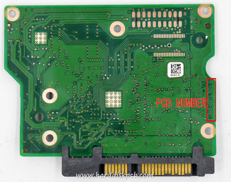 HDD PCB Seagate Logic Board 100546571 REV A (image for) HDD PCB Seagate Logic Board 100546571 REV A