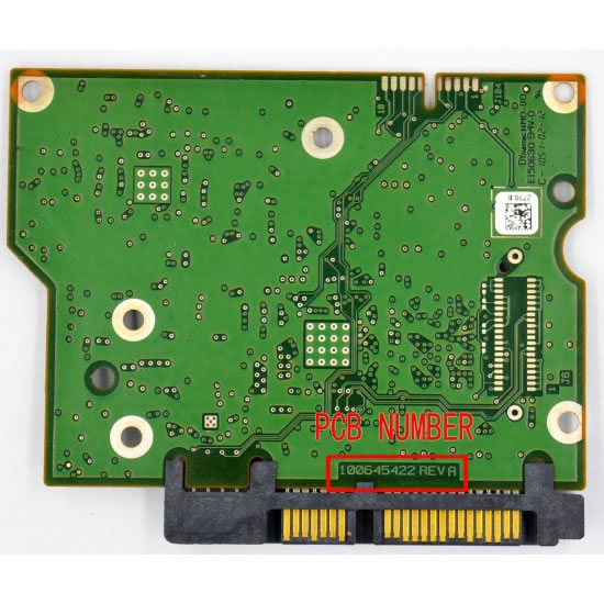 (image for) ST3000DM001 Seagate PCB Controller Circuit Board 100645422 REV A