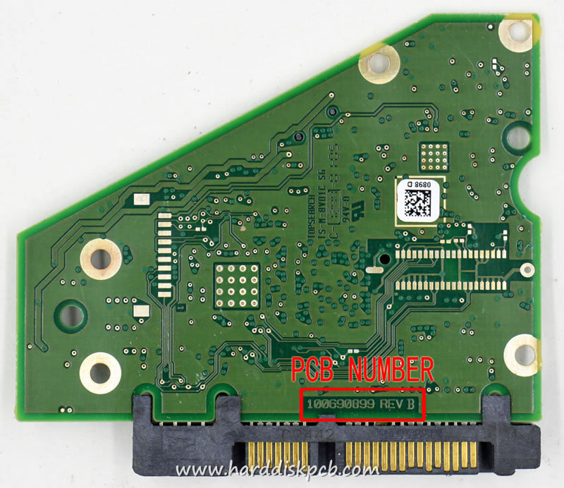 (image for) HDD PCB Seagate Logic Board 100690899 REV B