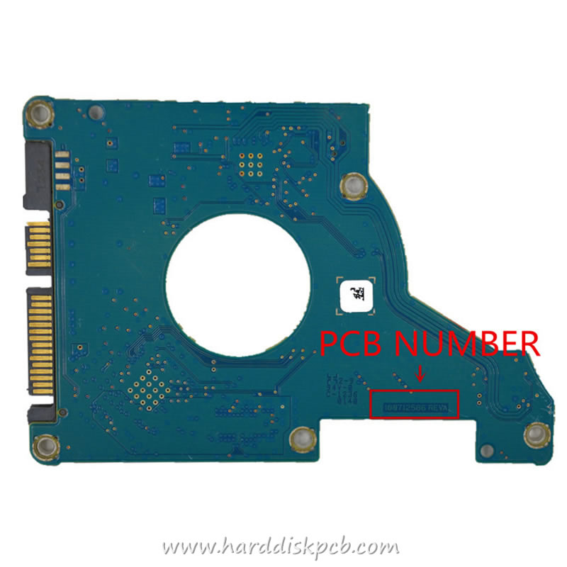 (image for) HDD PCB Seagate Logic Board 100712586 REVA