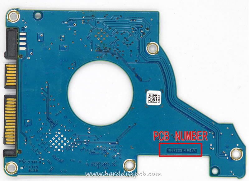 (image for) HDD PCB Seagate Logic Board 100722214 REV A