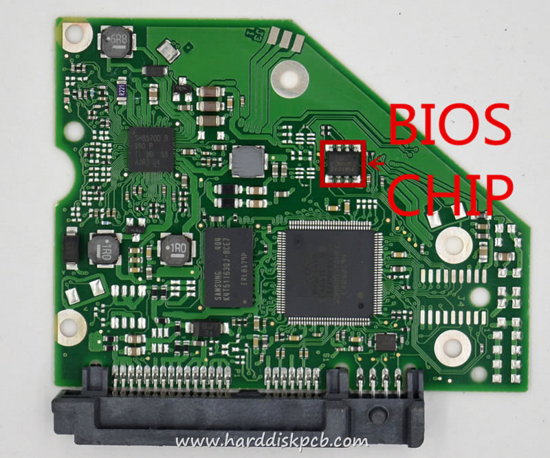 (image for) PCB 100724095, Seagate ST1000VM002, 1ET162-500, 4094 H