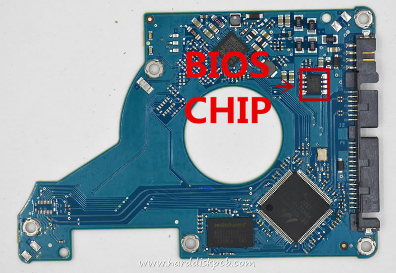 (image for) Seagate laptop ultrathin 500GB HDD PCB Logic Board 100726606 REV A