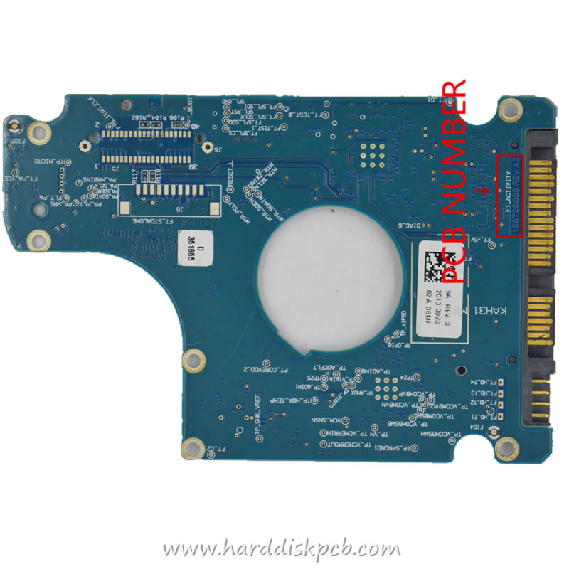 (image for) Seagate HDD PCB Logic Board 100728000