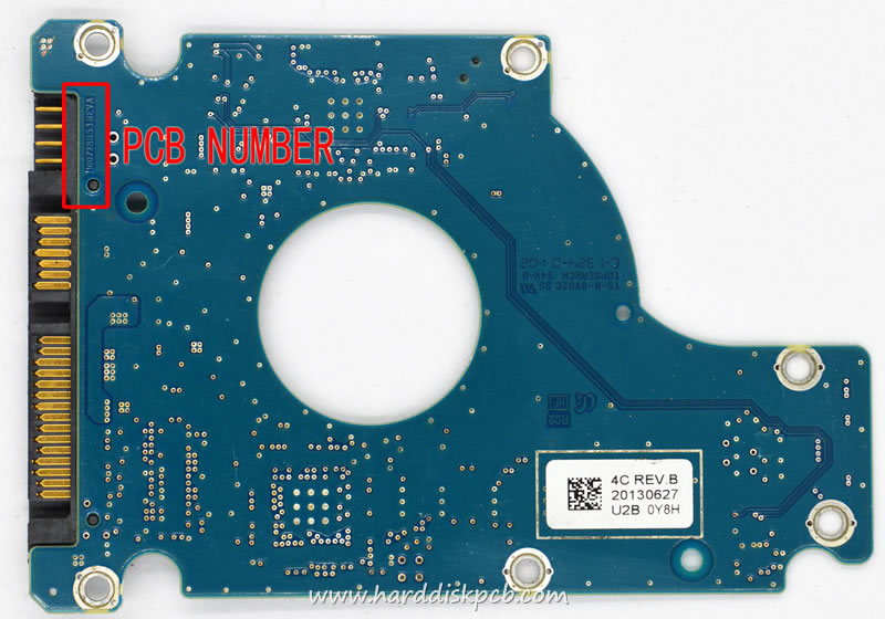 (image for) HDD PCB Seagate Logic Board 100728853 REV A