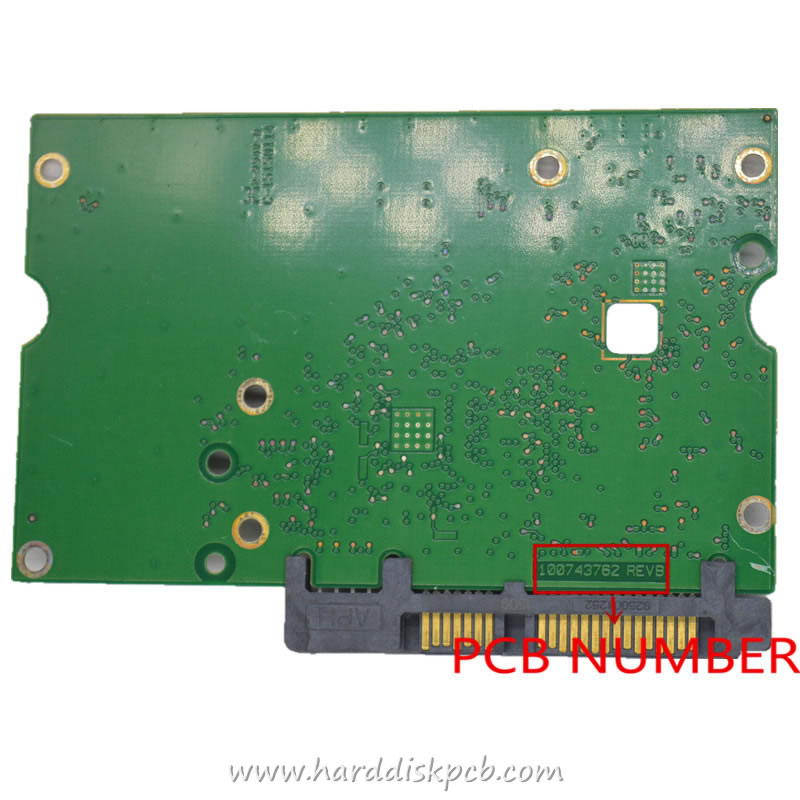 (image for) seagate HDD PCB Logic Board 100743762 REV A