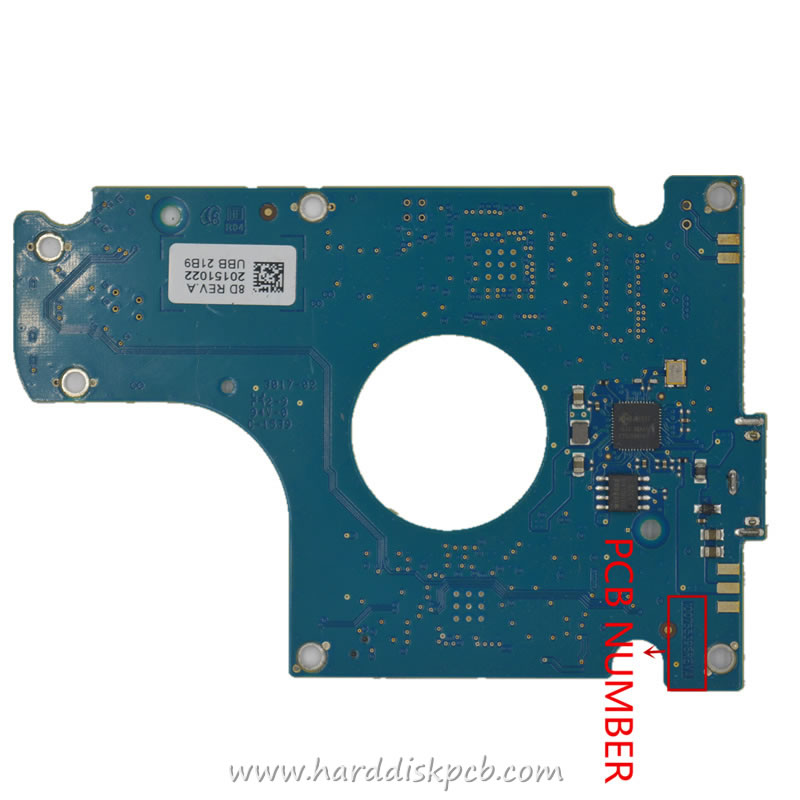 (image for) Seagate USB 3.0 HDD PCB Logic Board 100763596 REV A