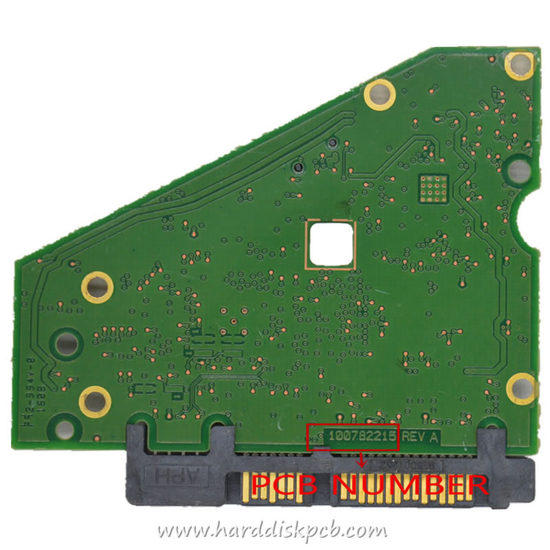 (image for) seagate HDD PCB Logic Board 100782215 REV A