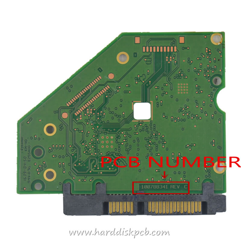 (image for) ST3000VX010 HDD PCB Seagate Logic Board 100788341 REV C