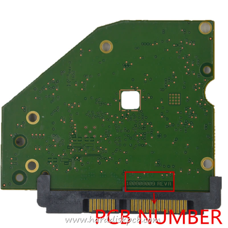 (image for) Seagate HDD PCB Logic Board 10008009 REV A