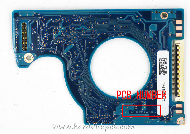 (image for) HDD PCB TOSHIBA Logic Board G001514-OC