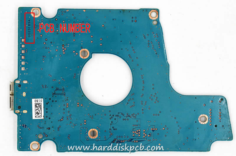 (image for) TOSHIBA HDD PCB Logic Board G003189A