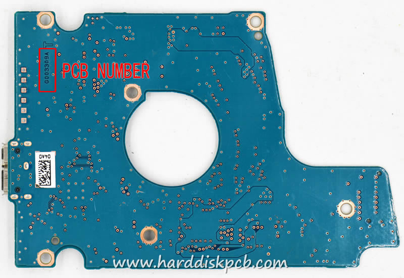 (image for) TOSHIBA HDD PCB Logic Board G003309A