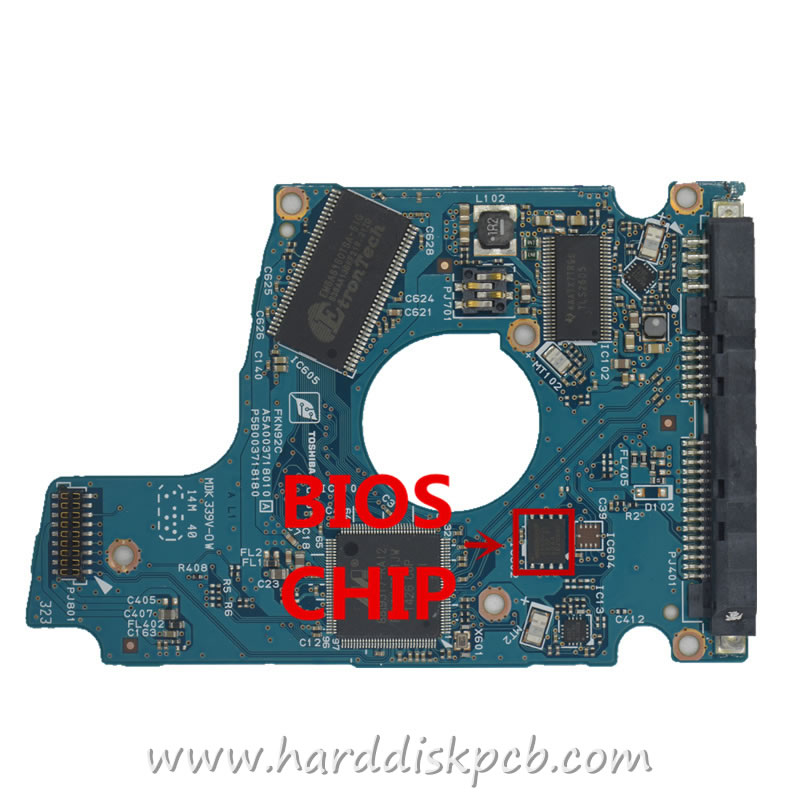 (image for) TOSHIBA HDD PCB TOSHIBA Logic Board G003718A