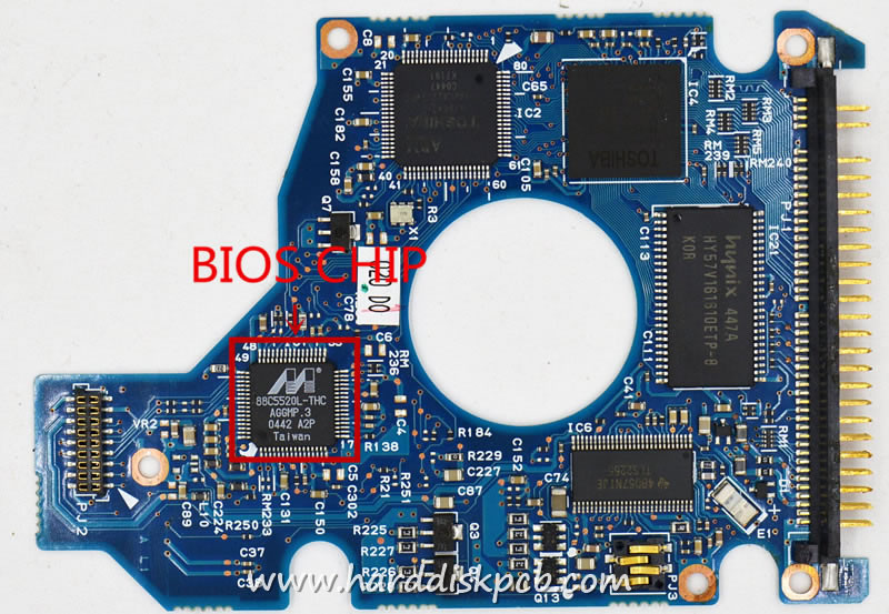 (image for) TOSHIBA HDD PCB Logic Board G5B000211000-A