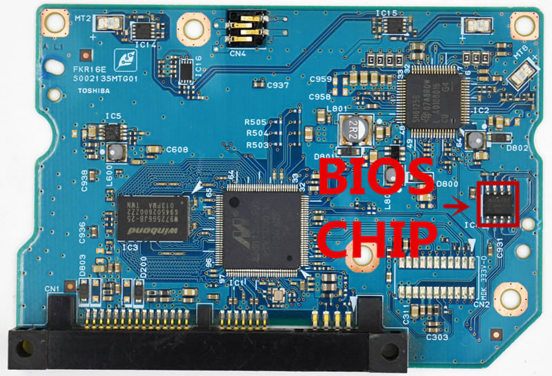 (image for) TOSHIBA HDD PCB Logic Board S002135MT