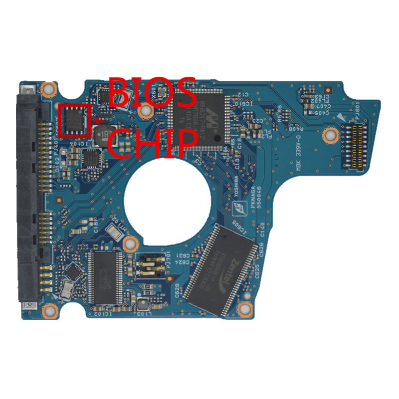 (image for) TOSHIBA HDD PCB Logic Board S50046