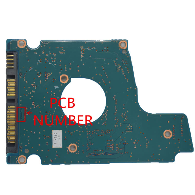 (image for) TOSHIBA HDD PCB TOSHIBA Logic Board S50076