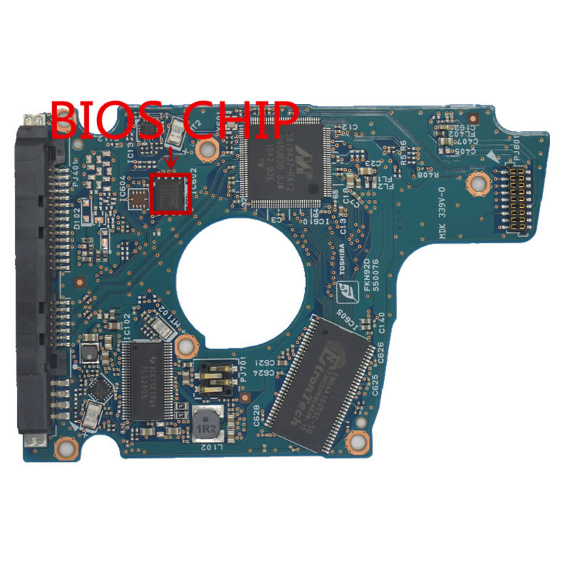 (image for) TOSHIBA HDD PCB TOSHIBA Logic Board S50076