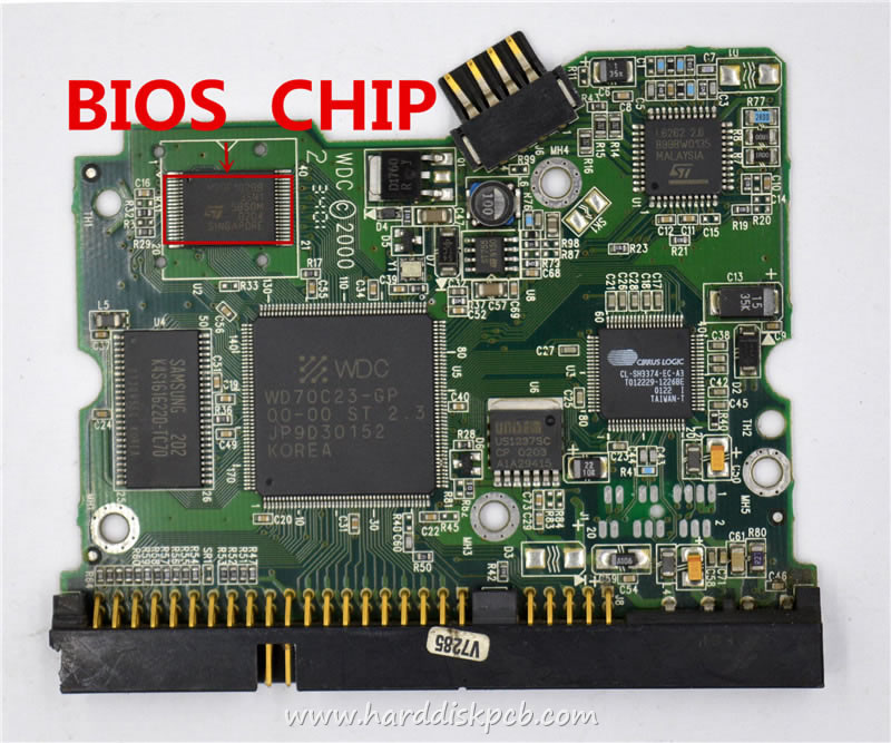 (image for) HDD PCB Western Digital Logic Board 2060-001062-004, 0000 001062-002