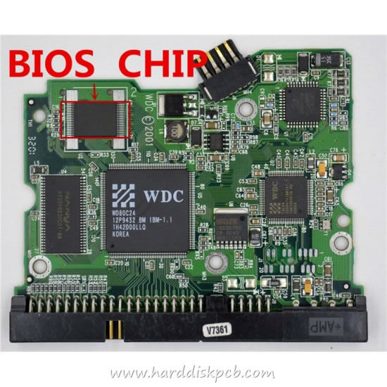 (image for) HDD PCB Western Digital Logic Board 2060-001102-002 0000 001120-200