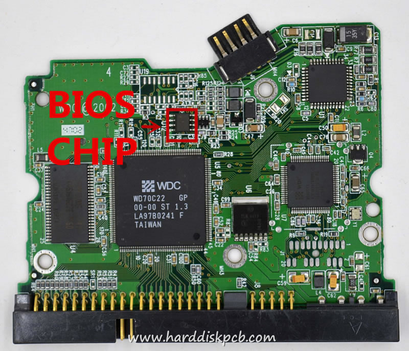 (image for) HDD PCB Western Digital Logic Board 2060-001128-005 2061-001128-100