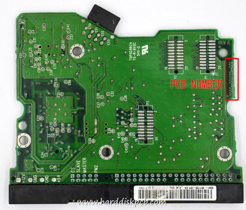 (image for) HDD PCB Western Digital Logic Board 2060-001129-001 2061-001129-001