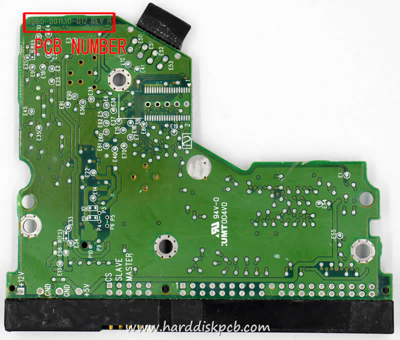 (image for) HDD PCB Western Digital Logic Board 2060-001130-012 Sticker 2060-001130-300