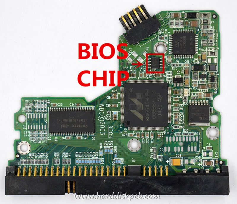 (image for) HDD PCB Western Digital Logic Board 2060-001130-012 Sticker 2060-001130-300