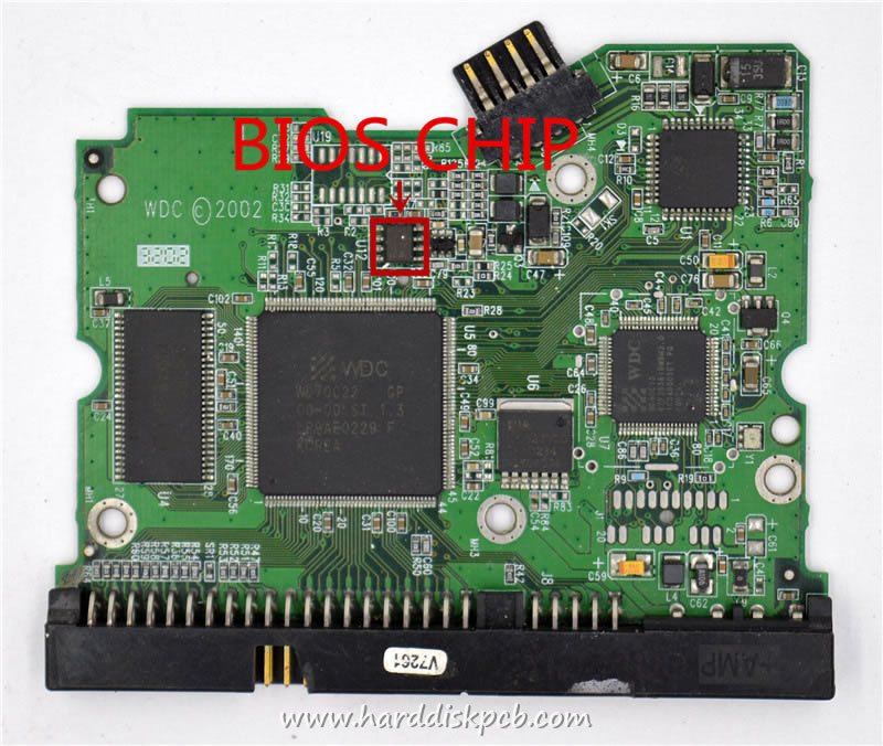 (image for) HDD PCB Western Digital Logic Board 2060-001160-001 0000 001160-100