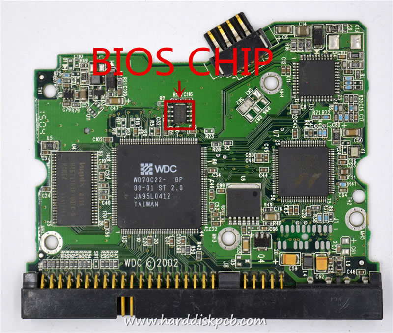 (image for) HDD PCB Western Digital Logic Board 2060-001173-004 2061-001173-000