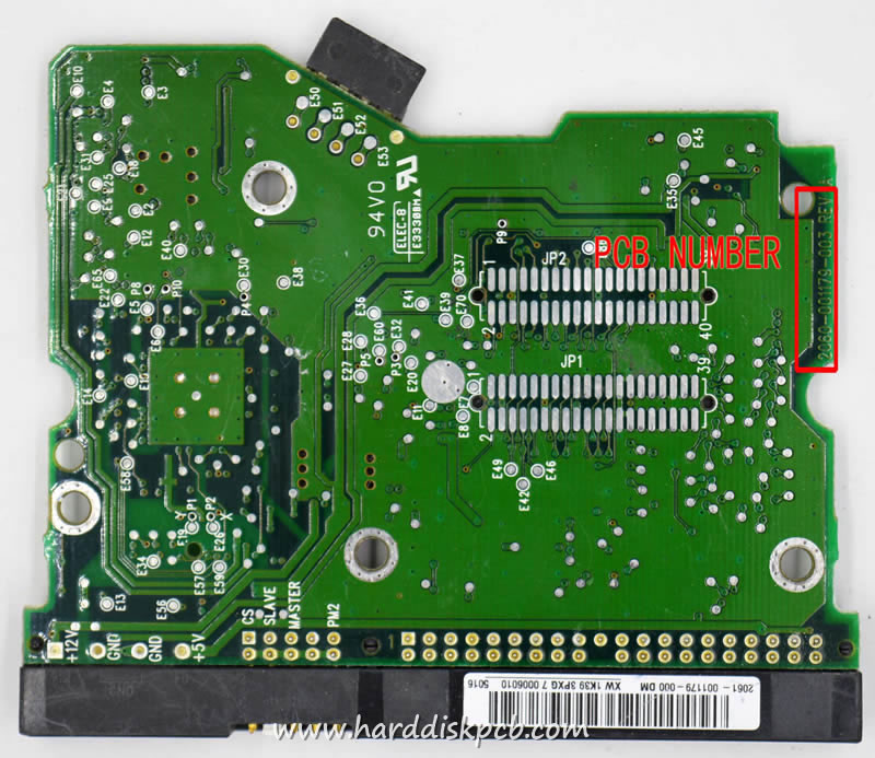 (image for) HDD PCB Western Digital Logic Board 2060-001179-003 2061-001179-000