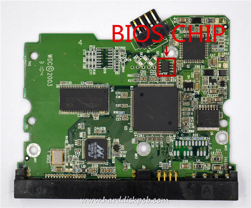 (image for) HDD PCB Western Digital Logic Board 2060-001252-000 2061-001252-000