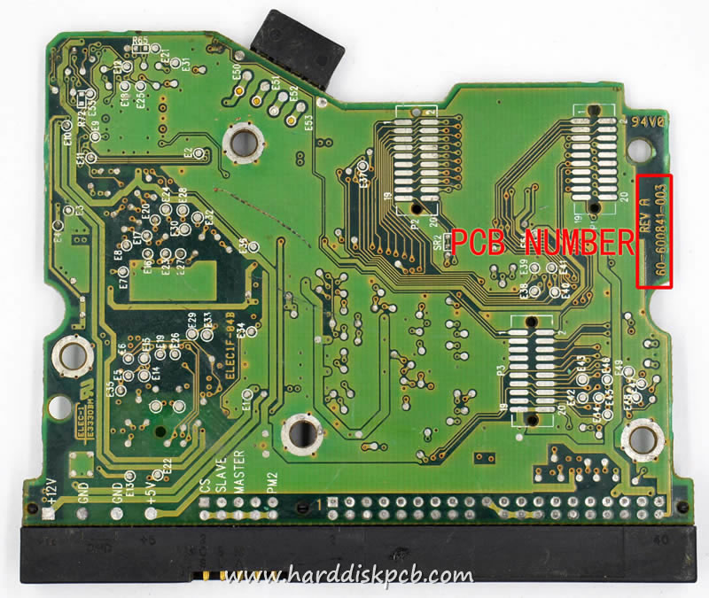 (image for) HDD PCB Western Digital Logic Board 2060-600841-003