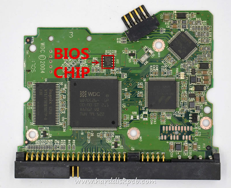 (image for) HDD PCB Western Digital Logic Board 2060-701266-001 2061-701266-200