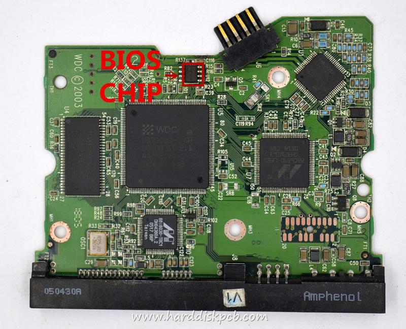 (image for) HDD PCB Western Digital Logic Board 2060-701267-001 2061-701267-200