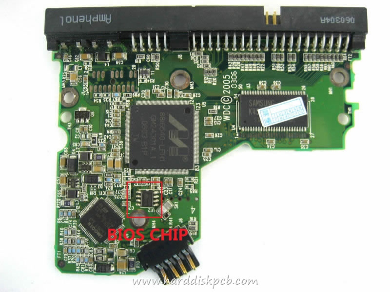 (image for) PCB 2060-701292-001, WD WD2000BB-22RDA0, 2061-701292-B00 AD