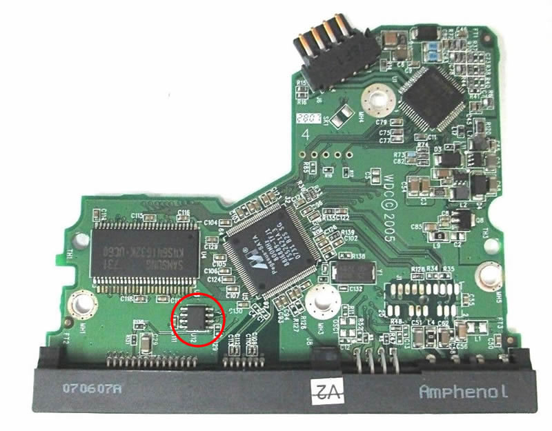 (image for) WD2000JS WD PCB Controller Circuit Board 2060-701335-005 REV A