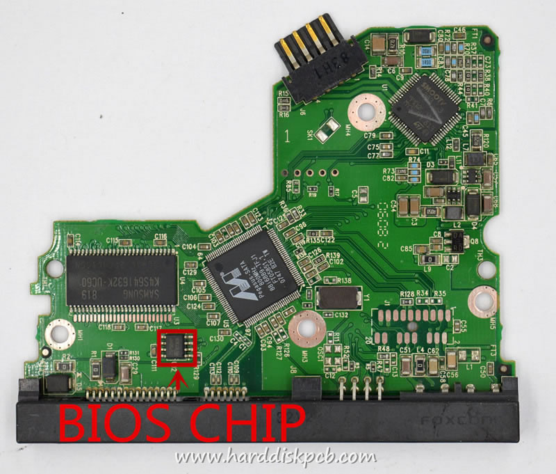 (image for) HDD PCB Western Digital Logic Board 2060-701335-006 Sticker 2061-701335-Q00