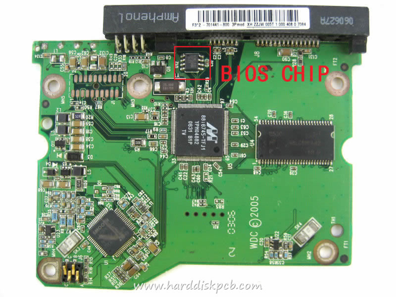 (image for) HDD PCB Western Digital Logic Board 2060-701441-000 REV P1 F3*2-701441-800