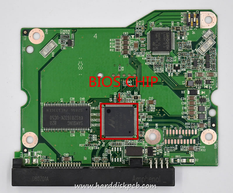 (image for) HDD PCB Western Digital Logic Board 2060-701474-004 2061-701474-800