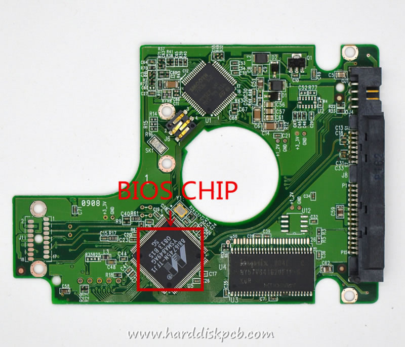 (image for) HDD PCB Western Digital Logic Board 2060-701499-000 2061-701499-500