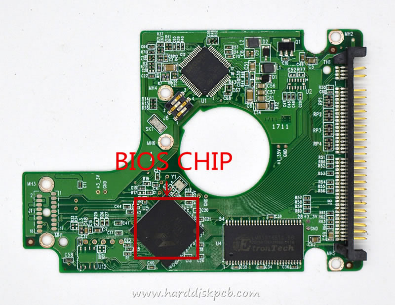 (image for) HDD PCB Western Digital Logic Board 2060-701532-000 REV A 2061-701532-000