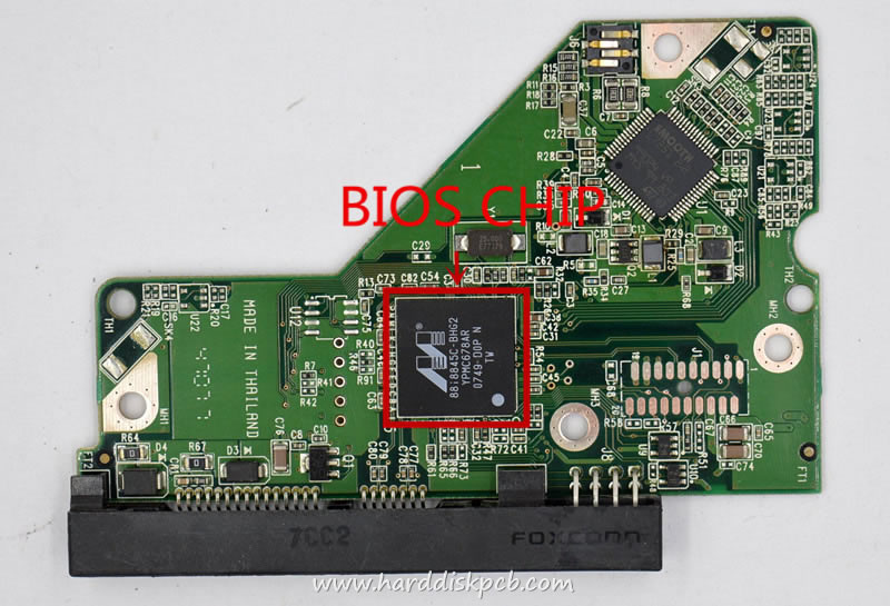 (image for) HDD PCB Western Digital Logic Board 2060-701537-002 REV P1 2061-701537-J00