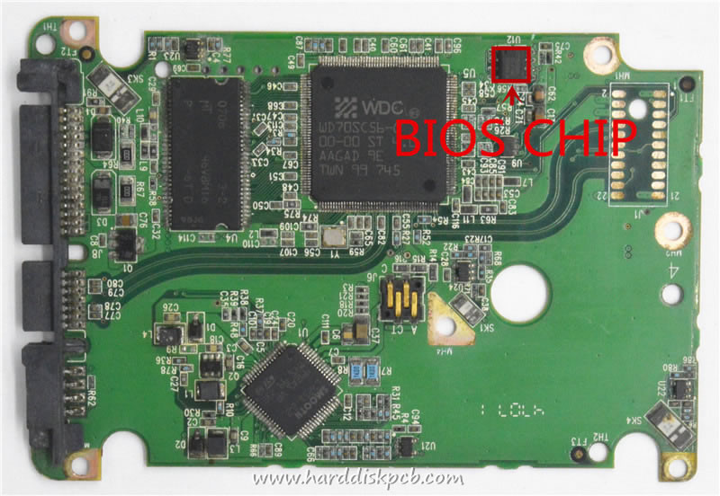 (image for) HDD PCB Western Digital Logic Board 2060-701543-000 rev p2 D1A*2-701543-260